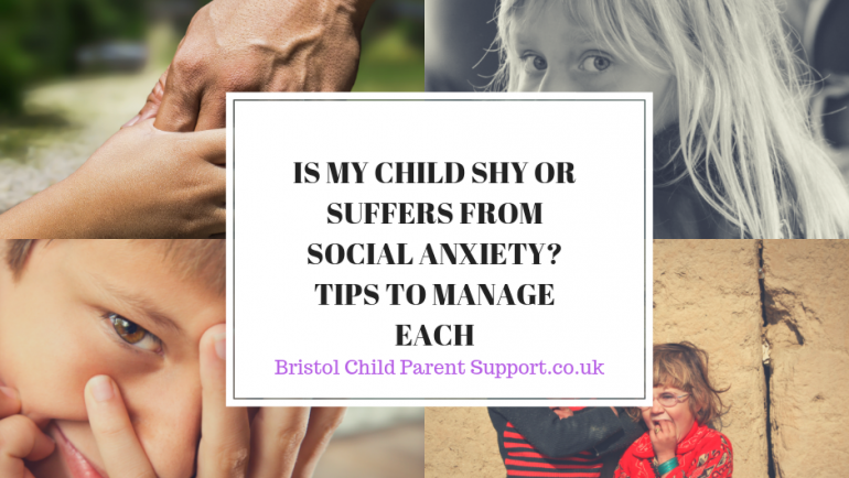 Is my child Shy or suffers from Social Anxiety?