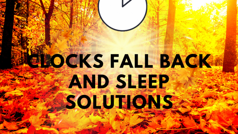 Common Sleep Mistakes: clocks “fall back” on the 29th of October