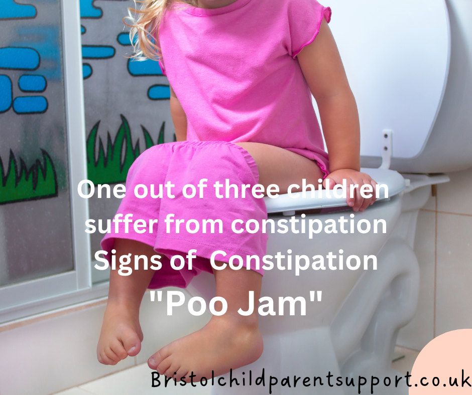 Constipation Poo Jam signs and help - Bristol Child Parent Support
